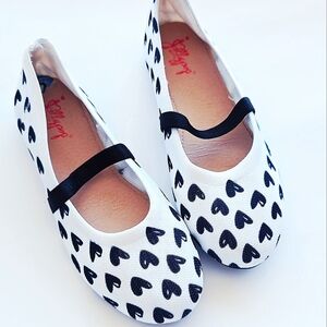 NEW! Jellypop Girls Heart Flats